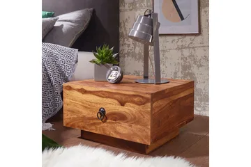 Krams Sängbord 40 cm med Förvaring Låda - Massivt Trä - Möbler - Bord & matgrupper - Avlastningsbord - Sängbord & nattduksbord
