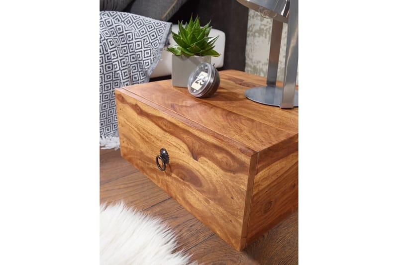 Krams Sängbord 40 cm med Förvaring Låda - Massivt Trä - Möbler - Bord & matgrupper - Avlastningsbord - Sängbord & nattduksbord