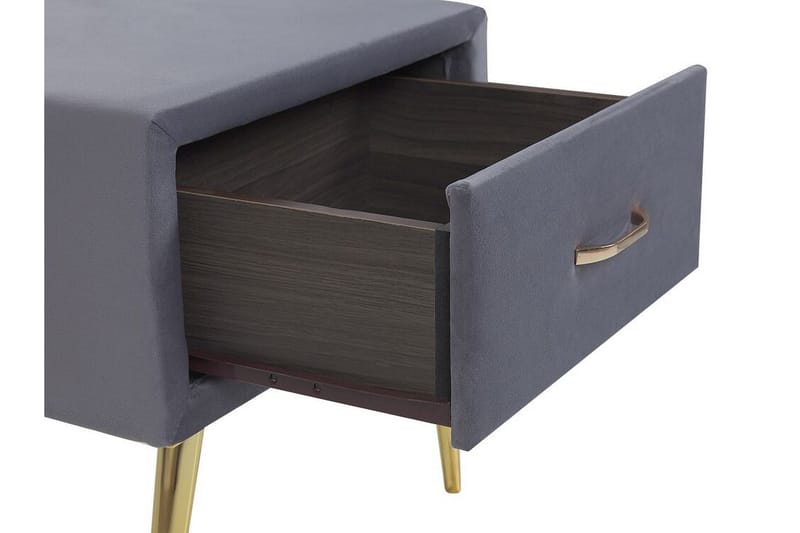 Larochelle Sängbord - Grå - Möbler - Bord & matgrupper - Avlastningsbord - Sängbord & nattduksbord
