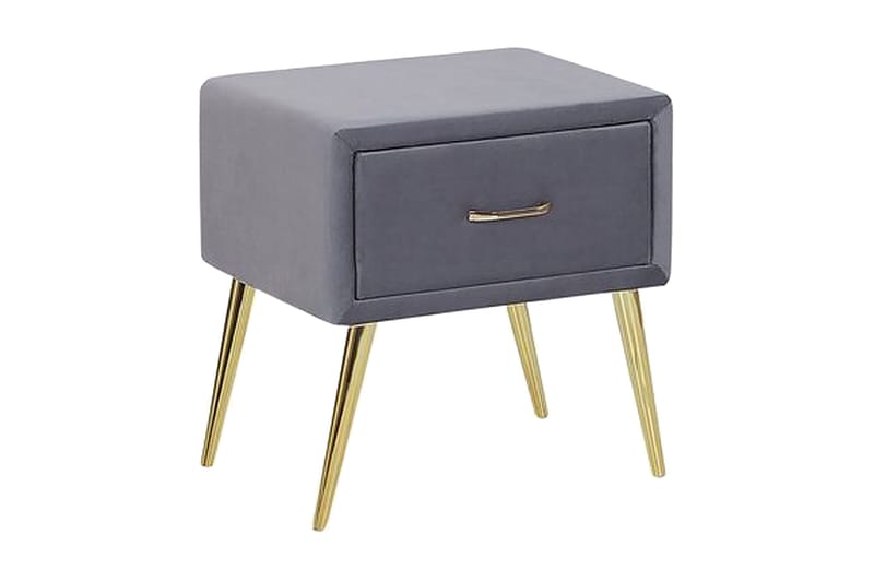 Larochelle Sängbord - Grå - Möbler - Bord & matgrupper - Avlastningsbord - Sängbord & nattduksbord