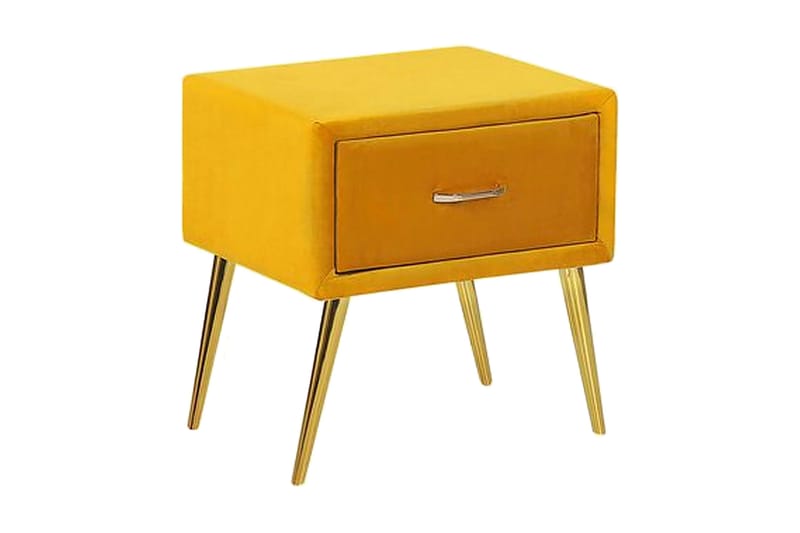 Larochelle Sängbord - Gul - Möbler - Bord & matgrupper - Avlastningsbord - Sängbord & nattduksbord