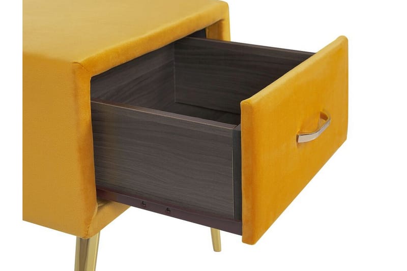 Larochelle Sängbord - Gul - Möbler - Bord & matgrupper - Avlastningsbord - Sängbord & nattduksbord