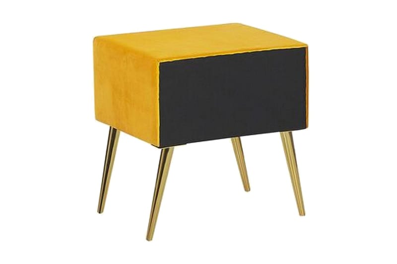 Larochelle Sängbord - Gul - Möbler - Bord & matgrupper - Avlastningsbord - Sängbord & nattduksbord