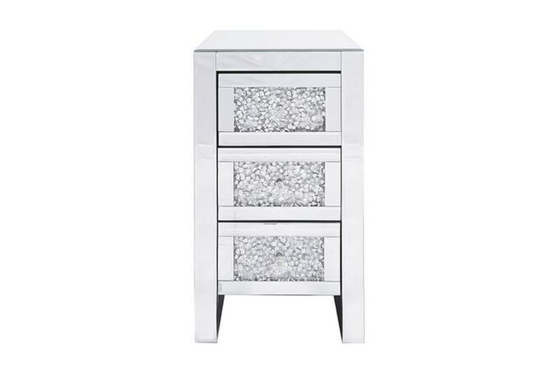 Loray Sängbord 30 cm - Spegeleffekt/Silver - Möbler - Bord & matgrupper - Avlastningsbord - Sängbord & nattduksbord