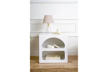 Lorin Sängbord 50 cm - Vit - Möbler - Bord & matgrupper - Avlastningsbord - Sängbord & nattduksbord