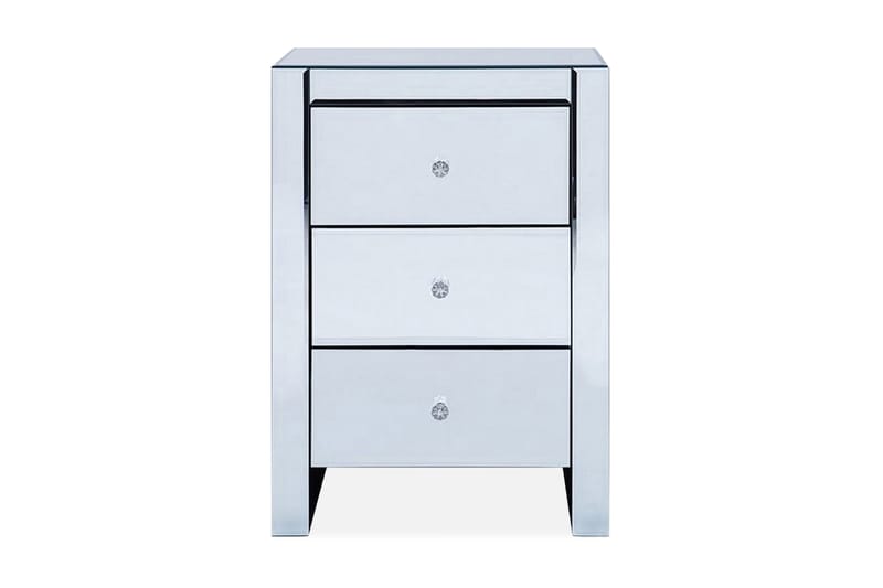Lorris Sängbord 45 cm - Silver - Möbler - Bord & matgrupper - Avlastningsbord - Sängbord & nattduksbord