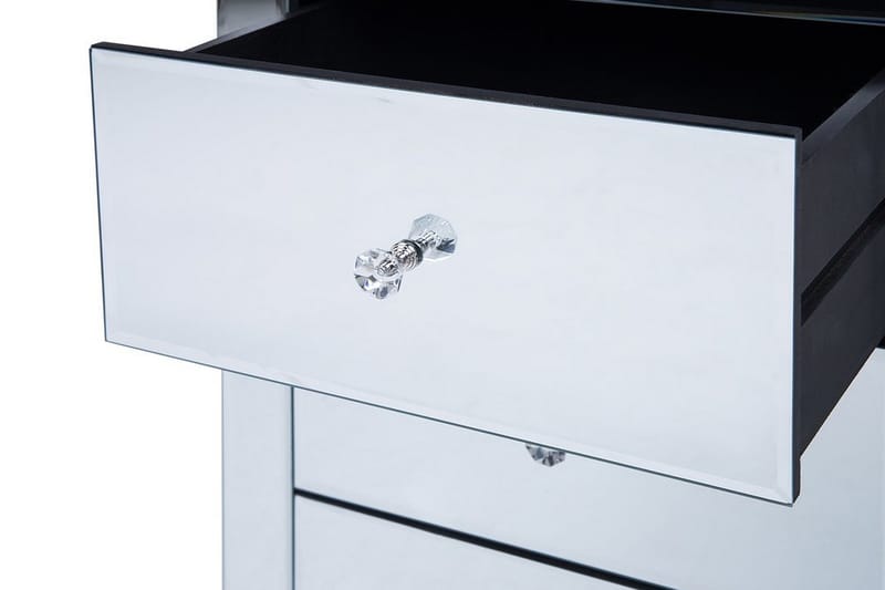 Lorris Sängbord 45 cm - Silver - Möbler - Bord & matgrupper - Avlastningsbord - Sängbord & nattduksbord