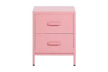 Malavin Sängbord 43 cm - Stål/Rosa - Möbler - Bord & matgrupper - Avlastningsbord - Sängbord & nattduksbord