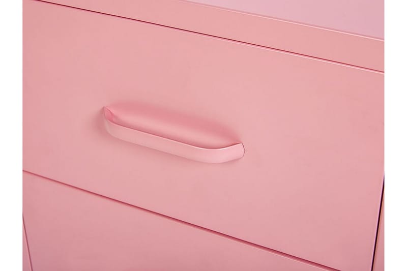 Malavin Sängbord 43 cm - Stål/Rosa - Möbler - Bord & matgrupper - Avlastningsbord - Sängbord & nattduksbord