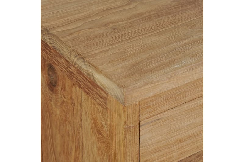 Nattduksbord i massiv teak 40x30x50 cm - Brun - Möbler - Bord & matgrupper - Avlastningsbord - Sängbord & nattduksbord