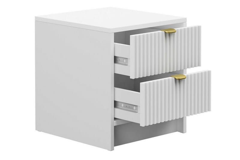 Novaj Sängbord 35 cm - Vit - Möbler - Bord & matgrupper - Avlastningsbord - Sängbord & nattduksbord