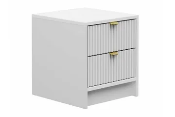 Novaj Sängbord 35 cm - Vit - Möbler - Bord & matgrupper - Avlastningsbord - Sängbord & nattduksbord