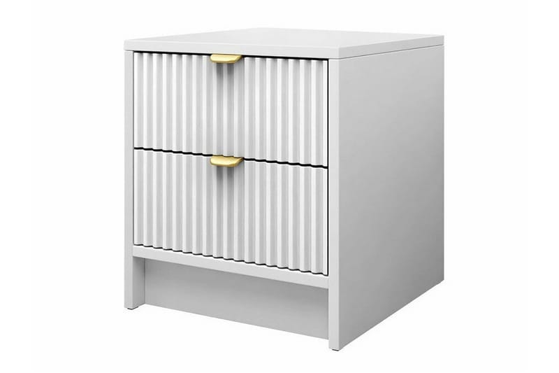 Novaj Sängbord 35 cm - Vit - Möbler - Bord & matgrupper - Avlastningsbord - Sängbord & nattduksbord