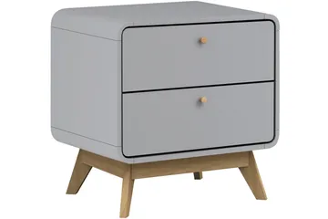 Olivet Sängbord 51 cm - Grå - Möbler - Bord & matgrupper - Avlastningsbord - Sängbord & nattduksbord
