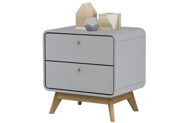 Olivet Sängbord 51 cm - Grå - Möbler - Bord & matgrupper - Avlastningsbord - Sängbord & nattduksbord