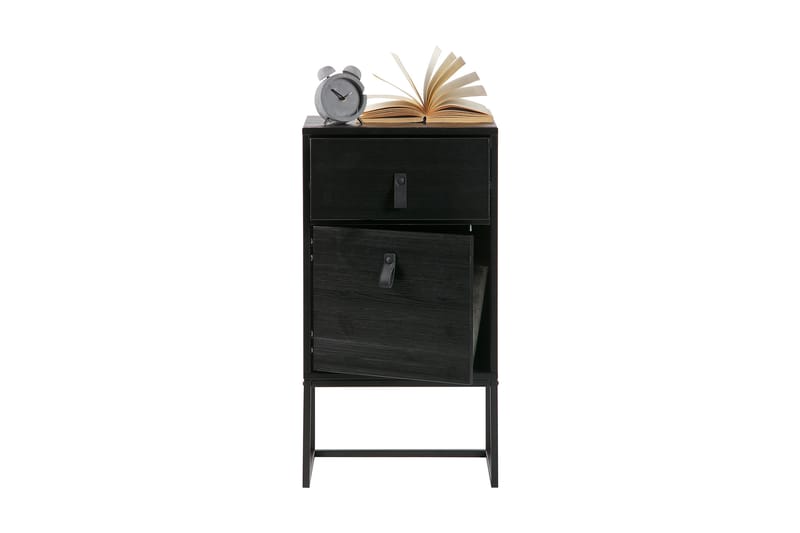 Ottoline Sängbord 40 cm - Svart - Möbler - Bord & matgrupper - Avlastningsbord - Sängbord & nattduksbord