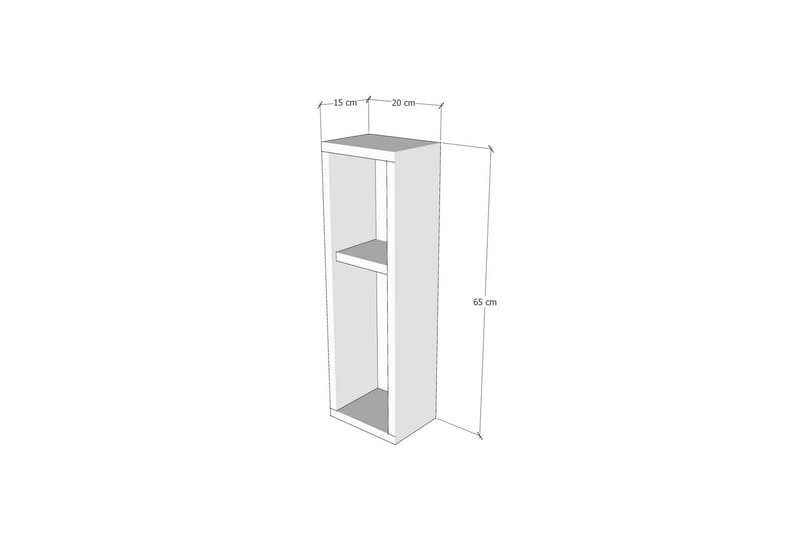 Ressaca Sängbord 20x65 cm - Natur - Möbler - Bord & matgrupper - Avlastningsbord - Sängbord & nattduksbord