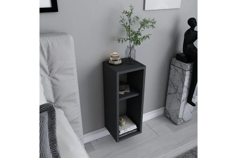 Rinorea Sängbord 23,2x59,6 cm - Antracit - Möbler - Bord & matgrupper - Avlastningsbord - Sängbord & nattduksbord