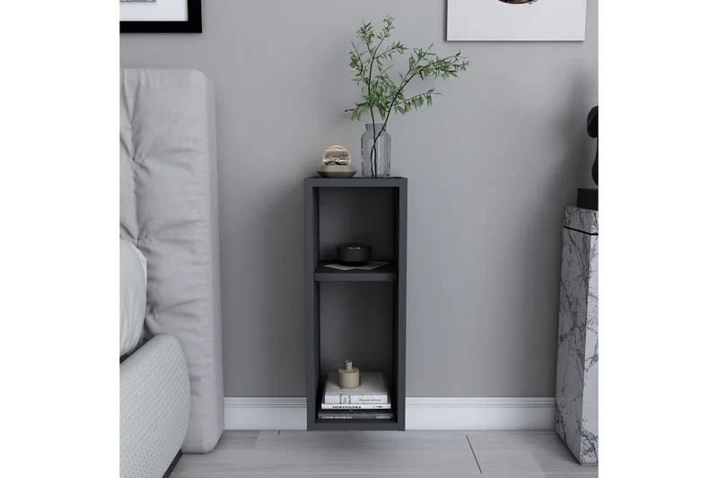 Rinorea Sängbord 23,2x59,6 cm - Antracit - Möbler - Bord & matgrupper - Avlastningsbord - Sängbord & nattduksbord