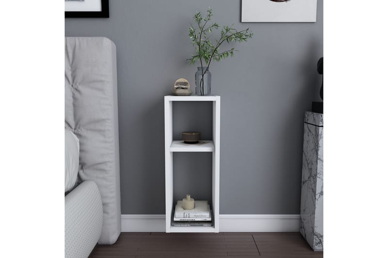 Rinorea Sängbord 23,2x59,6 cm - Vit - Möbler - Bord & matgrupper - Avlastningsbord - Sängbord & nattduksbord