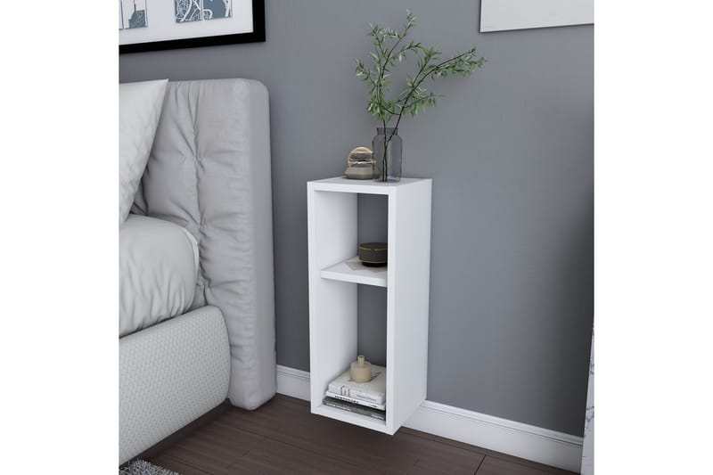 Rinorea Sängbord 23,2x59,6 cm - Vit - Möbler - Bord & matgrupper - Avlastningsbord - Sängbord & nattduksbord