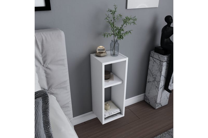 Rinorea Sängbord 23,2x59,6 cm - Vit - Möbler - Bord & matgrupper - Avlastningsbord - Sängbord & nattduksbord
