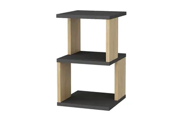 Rinorea Sängbord 29,6x49,4 cm - Antracit - Möbler - Bord & matgrupper - Avlastningsbord - Sängbord & nattduksbord