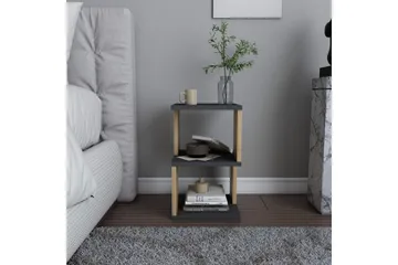 Rinorea Sängbord 29,6x49,4 cm - Antracit - Möbler - Bord & matgrupper - Avlastningsbord - Sängbord & nattduksbord