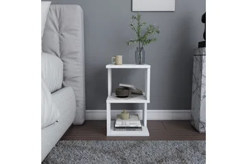 Rinorea Sängbord 29,6x49,4 cm - Vit - Möbler - Bord & matgrupper - Avlastningsbord - Sängbord & nattduksbord