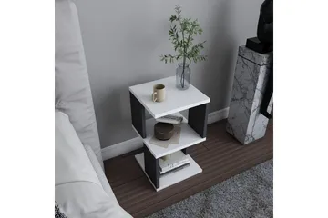 Rinorea Sängbord 29,6x49,4 cm - Vit - Möbler - Bord & matgrupper - Avlastningsbord - Sängbord & nattduksbord