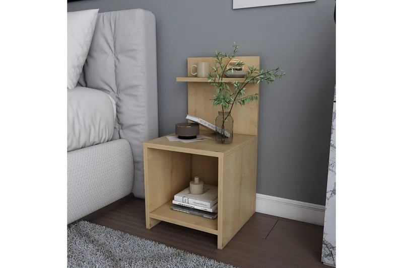 Rinorea Sängbord 35,6x72 cm - Brun - Möbler - Bord & matgrupper - Avlastningsbord - Sängbord & nattduksbord