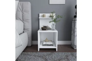 Rinorea Sängbord 35,6x72 cm - Vit - Möbler - Bord & matgrupper - Avlastningsbord - Sängbord & nattduksbord