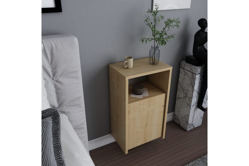 Rinorea Sängbord 36x61,4 cm - Brun - Möbler - Bord & matgrupper - Avlastningsbord - Sängbord & nattduksbord