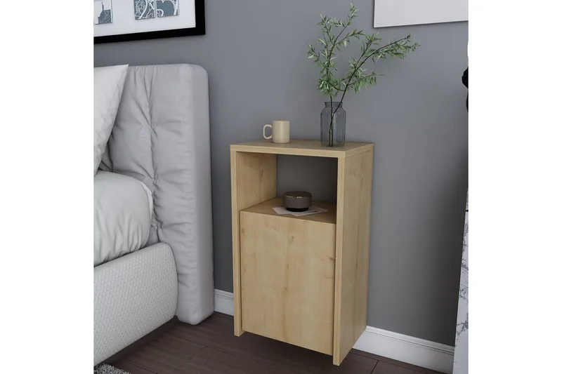 Rinorea Sängbord 36x61,4 cm - Brun - Möbler - Bord & matgrupper - Avlastningsbord - Sängbord & nattduksbord