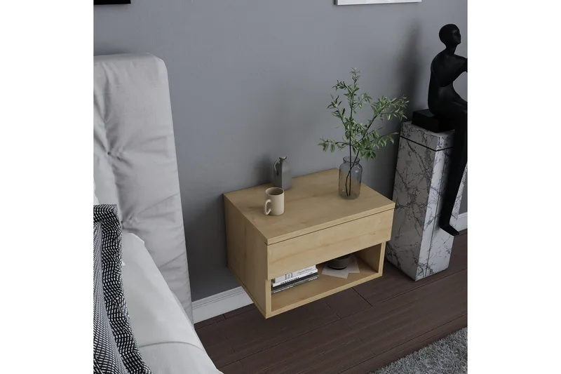 Rinorea Sängbord 44,6x31,9 cm - Brun - Möbler - Bord & matgrupper - Avlastningsbord - Sängbord & nattduksbord