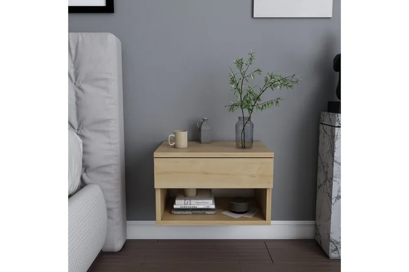 Rinorea Sängbord 44,6x31,9 cm - Brun - Möbler - Bord & matgrupper - Avlastningsbord - Sängbord & nattduksbord