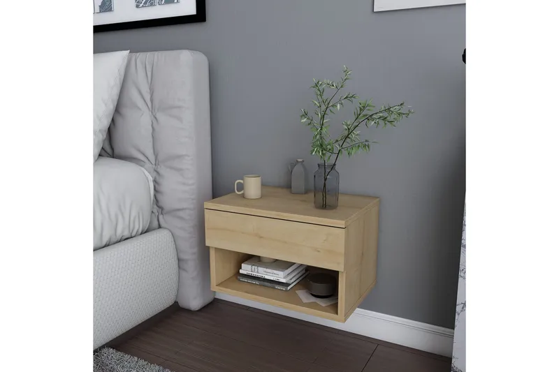 Rinorea Sängbord 44,6x31,9 cm - Brun - Möbler - Bord & matgrupper - Avlastningsbord - Sängbord & nattduksbord