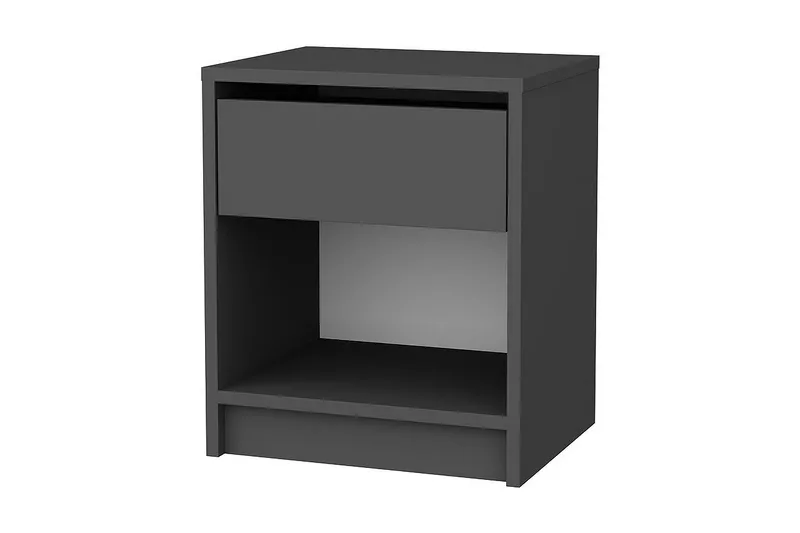 Rinorea Sängbord 44,6x52,8 cm - Antracit - Möbler - Bord & matgrupper - Avlastningsbord - Sängbord & nattduksbord