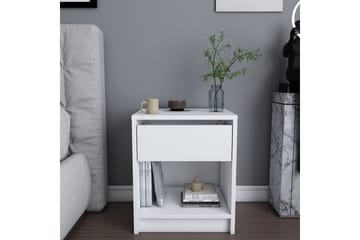 Rinorea Sängbord 44,6x52,8 cm - Vit - Möbler - Bord & matgrupper - Avlastningsbord - Sängbord & nattduksbord