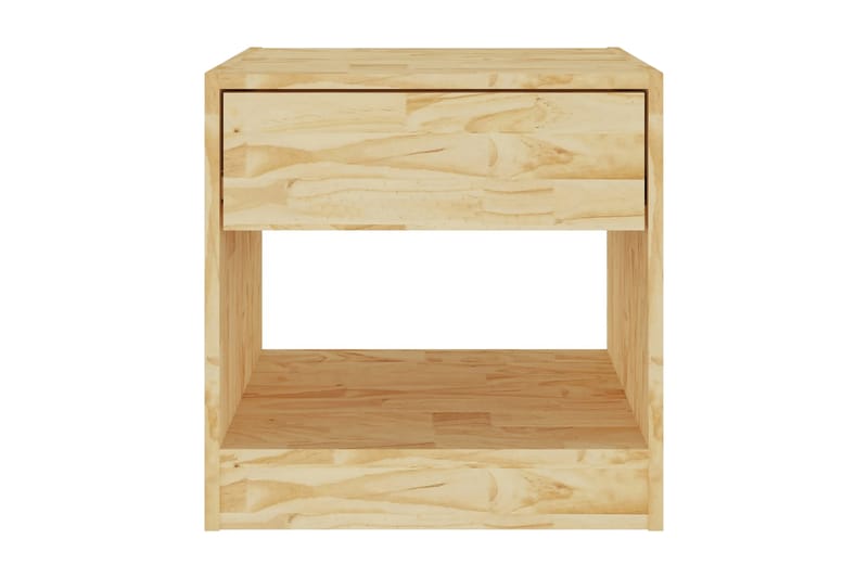 Sängbord 2 st 40x31x40 cm massiv furu - Brun - Möbler - Bord & matgrupper - Avlastningsbord - Sängbord & nattduksbord