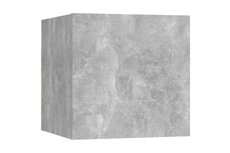 Sängbord 2 st betonggrå 30,5x30x30 cm spånskiva - Grå - Möbler - Bord & matgrupper - Avlastningsbord - Sängbord & nattduksbord