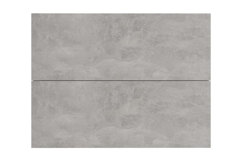 Sängbord 2 st betonggrå 40x30x30 cm spånskiva - Grå - Möbler - Bord & matgrupper - Avlastningsbord - Sängbord & nattduksbord
