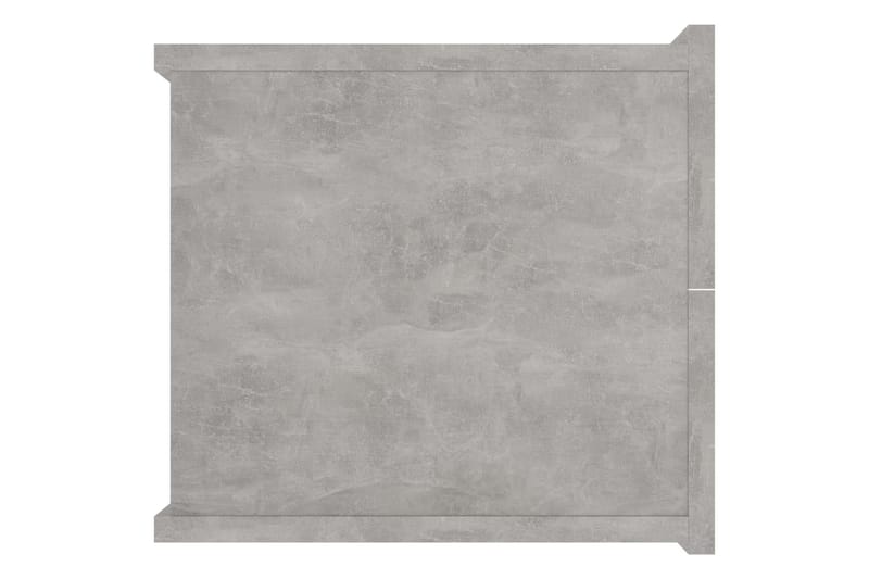 Sängbord 2 st betonggrå 40x30x30 cm spånskiva - Grå - Möbler - Bord & matgrupper - Avlastningsbord - Sängbord & nattduksbord