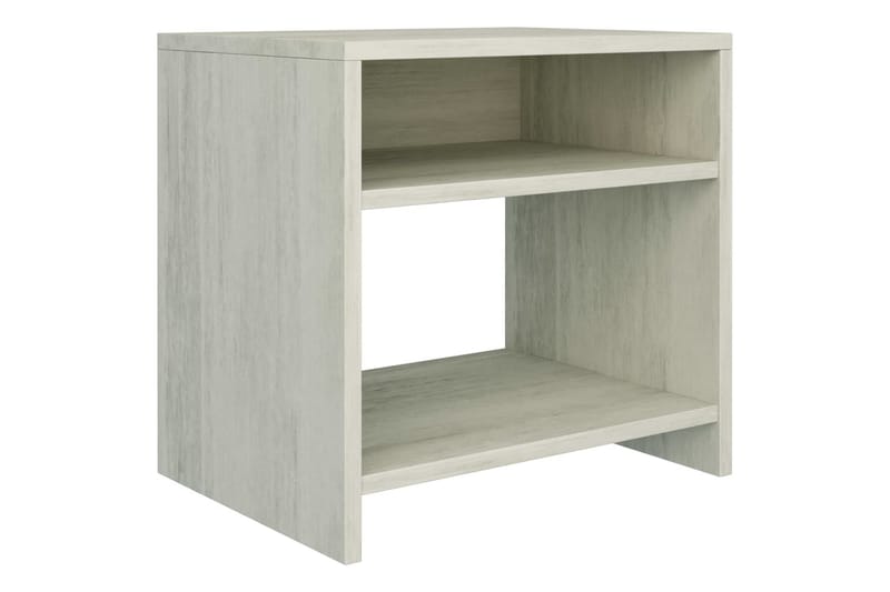 Sängbord 2 st betonggrå 40x30x40 cm spånskiva - Grå - Möbler - Bord & matgrupper - Avlastningsbord - Sängbord & nattduksbord