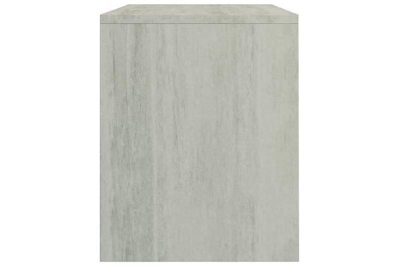 Sängbord 2 st betonggrå 40x30x40 cm spånskiva - Grå - Möbler - Bord & matgrupper - Avlastningsbord - Sängbord & nattduksbord