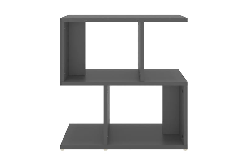 Sängbord 2 st grå 50x30x51,5 cm spånskiva - Grå - Sängbord & nattduksbord