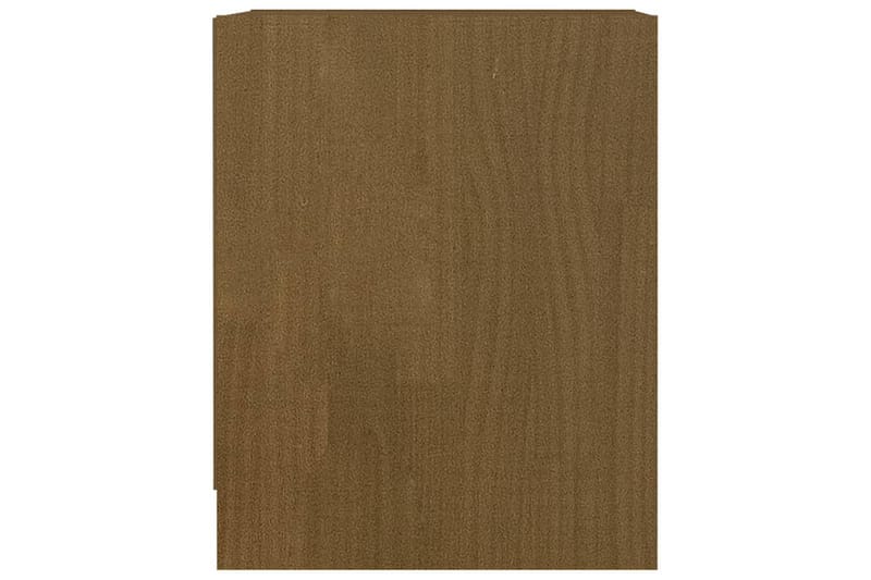 Sängbord 2 st honungsbrun 35,5x33,5x41,5 cm massivt furu - Brun - Möbler - Bord & matgrupper - Avlastningsbord - Sängbord & nattduksbord