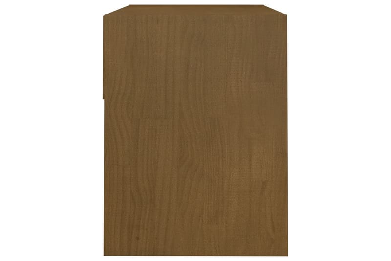 Sängbord 2 st honungsbrun 40x31x40 cm massiv furu - Brun - Möbler - Bord & matgrupper - Avlastningsbord - Sängbord & nattduksbord