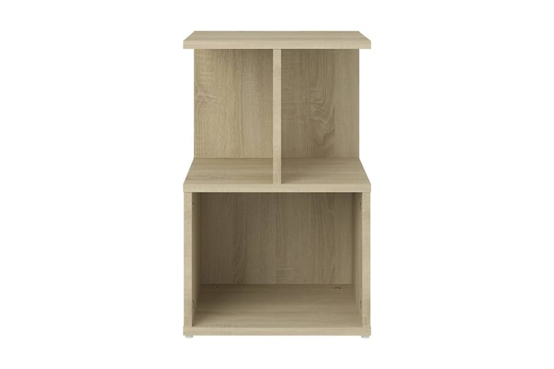 Sängbord 2 st Sonoma-ek 35x35x55 cm spånskiva - Brun - Möbler - Bord & matgrupper - Avlastningsbord - Sängbord & nattduksbord