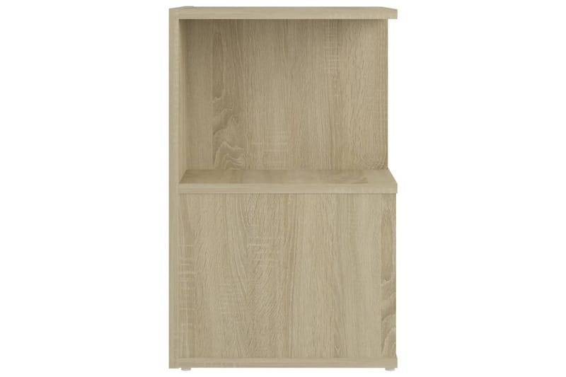 Sängbord 2 st Sonoma-ek 35x35x55 cm spånskiva - Brun - Möbler - Bord & matgrupper - Avlastningsbord - Sängbord & nattduksbord